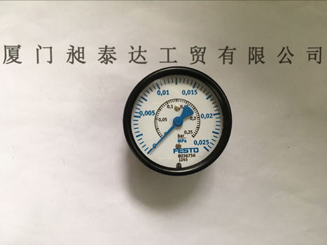 德國FESTO費斯托壓力表-PAGN-63-0.025M-G14-1