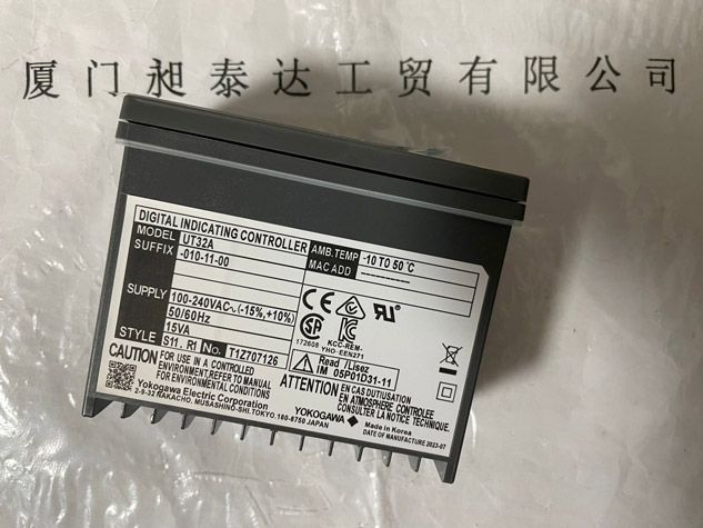 日本YOKOGAWA橫河-控制器UT32A-010-11-00
